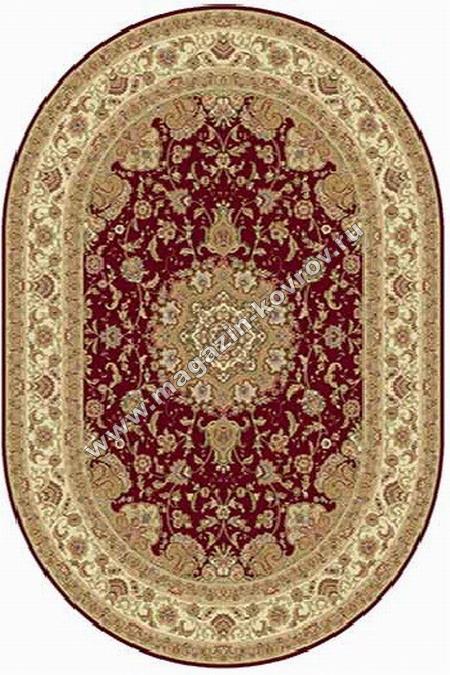 BUHARA_d158, 2*2,85, OVAL, RED